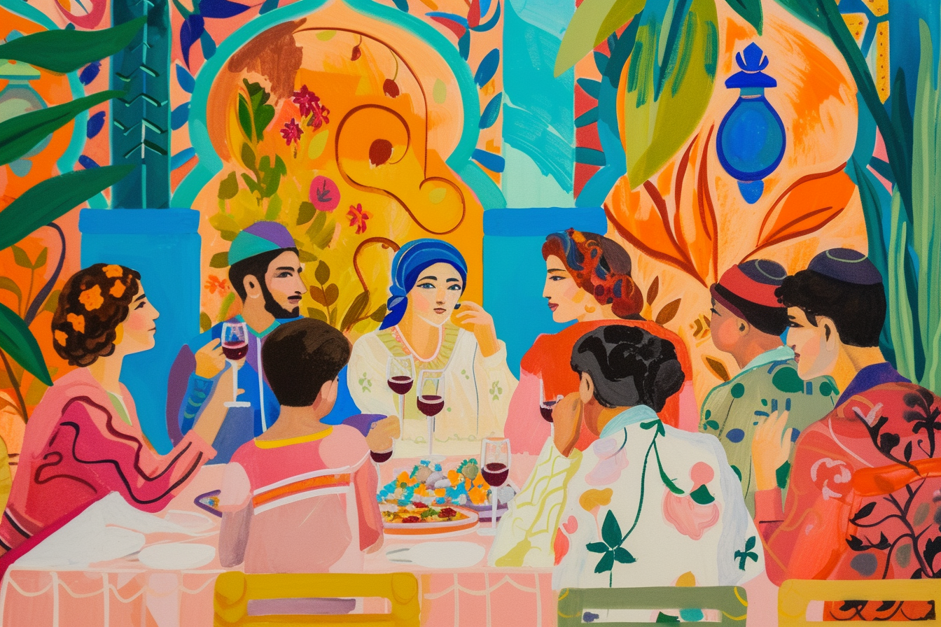 JUD-009 - Un Seder en Famille