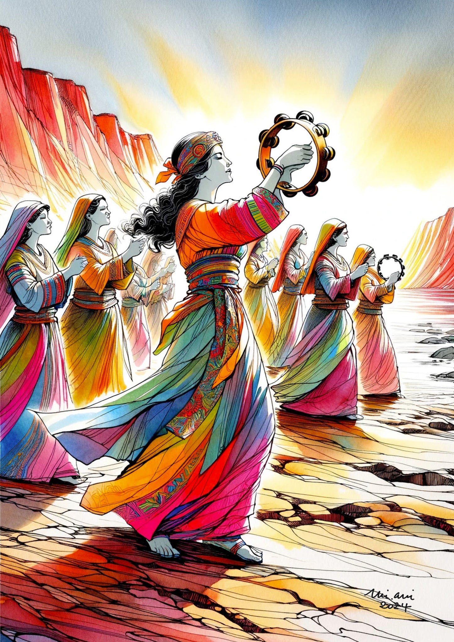 JUD-003 Red Sea Rejoicings