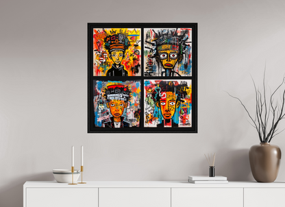 80 x 80 cm, Floater Frame 4 Sons